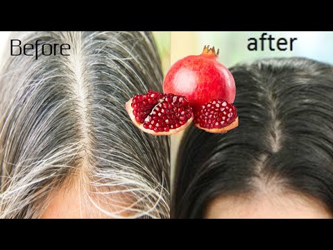 From white hair to naturally dark hair from the first application, proven 100% effective