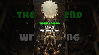 Miracle in Capernaum: The Healing of the Paralyzed Man by Jesus #bible #biblestories