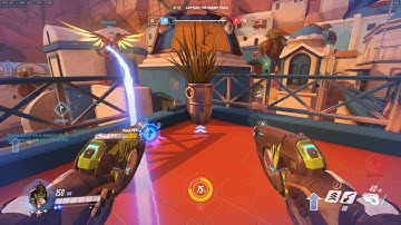 Overwatch CTF: Raptor goes 15 and 2 with Tracer w/ the help of his team