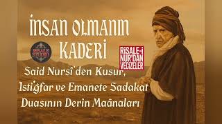 Download Lagu İnsan Olmanın Kaderi: Said Nursi'den Kusur, İstiğfar ve Emanete Sadakat Duasının Derin Manaları MP3