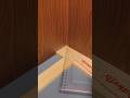Different Width Boards? Perfect Inside Corner Trick #shorts #woodworking #carpentry #woodworkingtips
