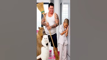 Huy sói học Capy sơn hồng mèo trắng 100 tỷ #capybara #vuive #giaitri #cuocsongcuacapy