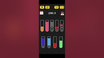 Water Sort Level 11 - Challenging Puzzle Walkthrough | GameScape Studio