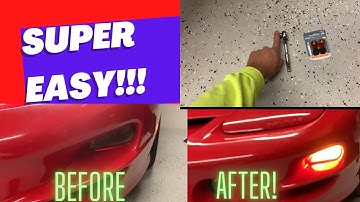 How to replace bad turn signal bulb Super Easy! (98-02 firebird/trans am)
