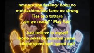 Fairy Tail Opening 21 with Lyrics