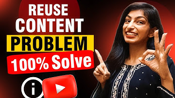 🔥इस Video के बाद Reused Content Problem नहीं होगी 💯% | Reused Content Monetization Problem Solve