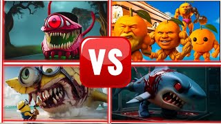 SCHOOL BUS MONSTER 🆚 UDIN DIN DIN DUN 🆚 TRALALERO TRALALA 🆚 MINION WORM - Tiles Hop Edm Rush 🎷
