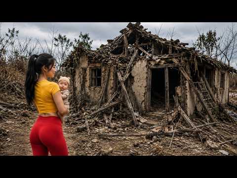 From Ruins to Paradise: Poor Girl Transforms an Abandoned House in Just 45 Days
