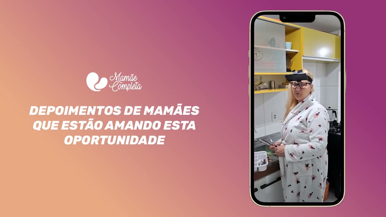 Depoimento de uma mãe que participa do programa