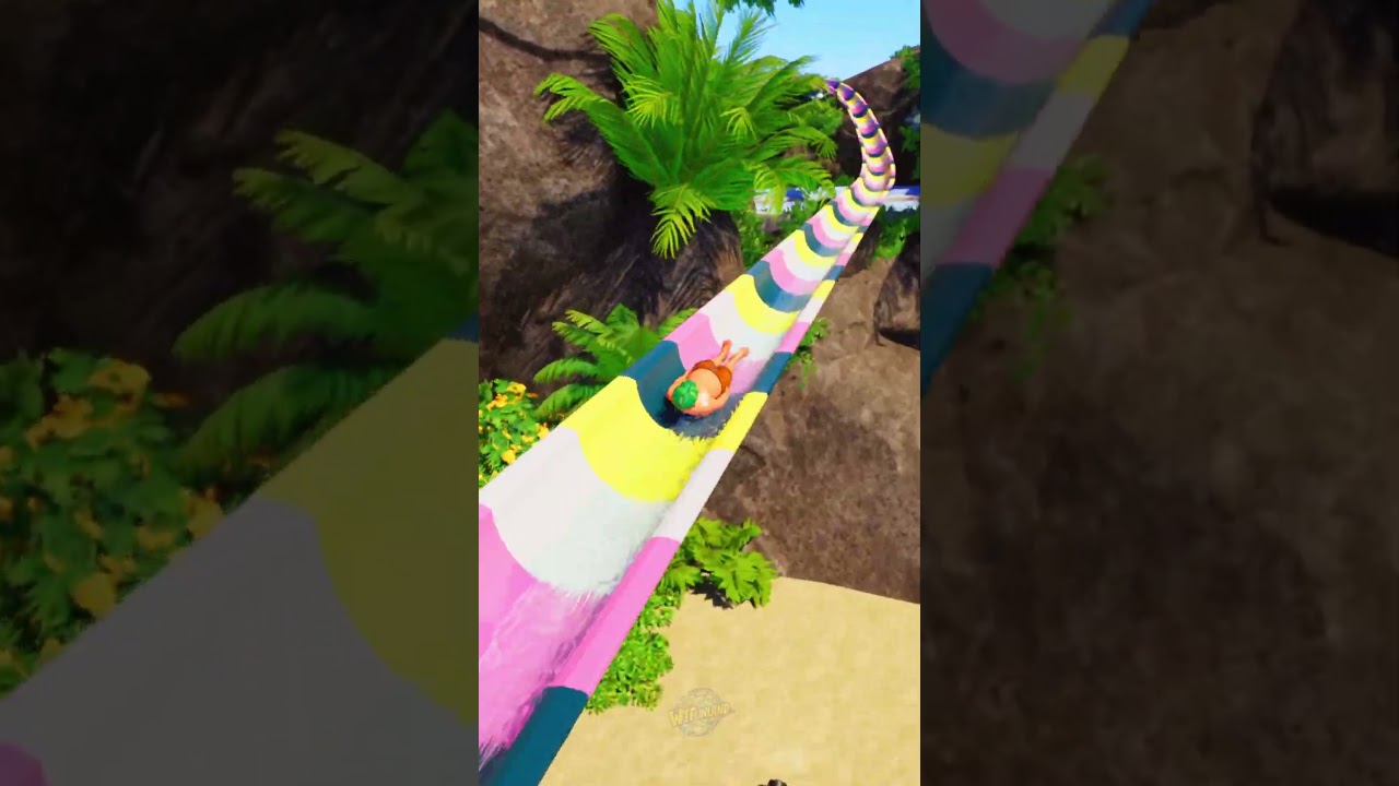Most CURSED Water Slide Fr 💀🌊 | Planet Coaster 2