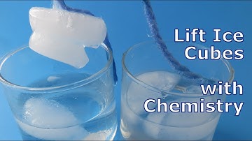 Lift Ice with Yarn STEM activity