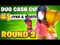 1ST PLACE DUO CASH CUP (Round 2)