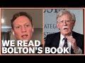 Foreign Policy Experts Break Down John Bolton's Book