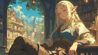 Relaxing Medieval Music  Fantasy Bard/Tavern Ambience, Relaxing Sleep Music, Peaceful City