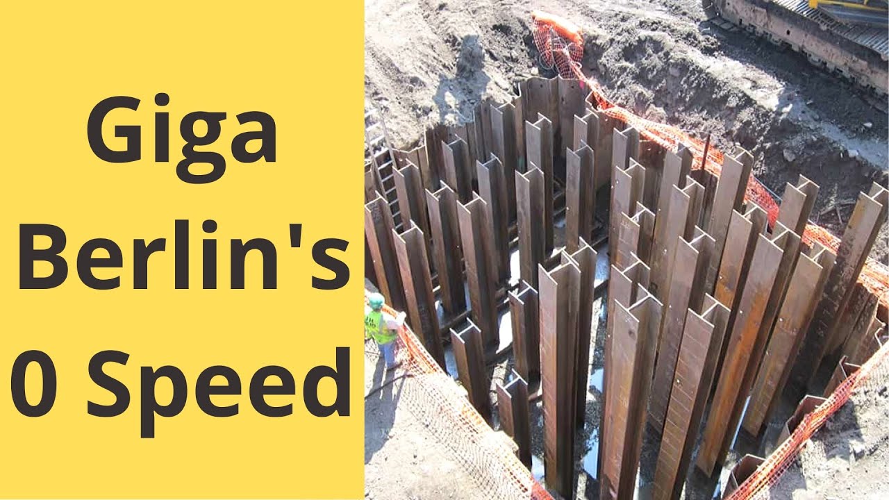 Tesla's Problem with Giga Berlin's Pile Construction