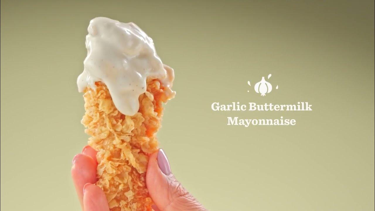 New Garlic Buttermilk Mayonnaise Sauce from KFC YouTube