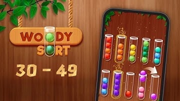Woody Sort: Ball Sort Puzzle | Level 30 - 49