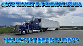 TRUCKING IN PENNSYLVANIA WITH PETERBILT 389 PRIDE AND CLASS