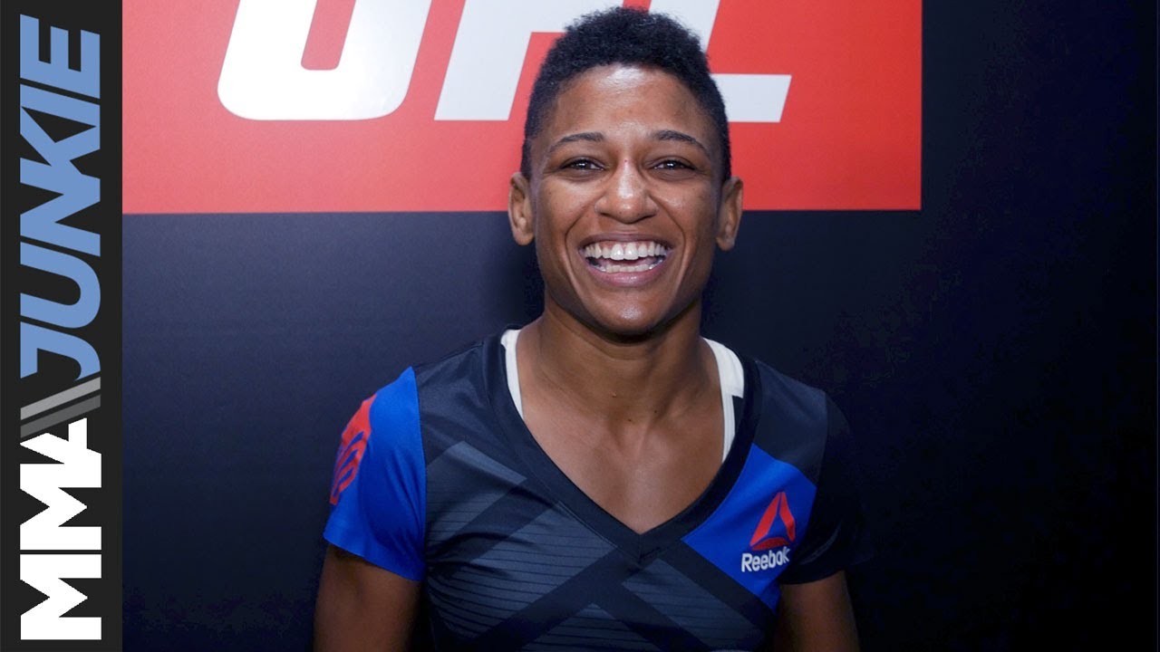 The Ultimate Fighter 25 Finale full Angela Hill post fight interview ...