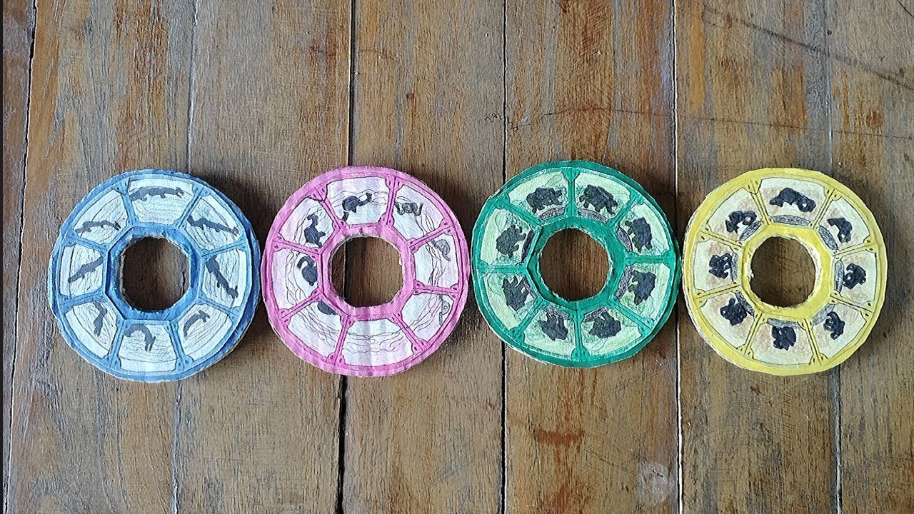 (D.I.Y. Review) Cardboard DX Secret Disks Set 01 - Samurai Sentai Shinkenger