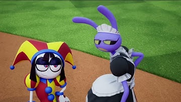 TADC Jax in a maid outfit scenes. // The amazing digital circus screenpack scenepack scenes comp