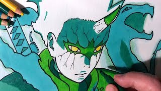Drawing Mitsuki Dragon Snake Sage Mode - Boruto Naruto Next Generations Episode 39