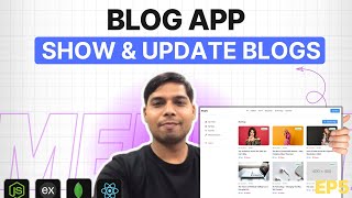 MERN Stack Blog App (EP 5) – Show, Update &amp; Delete Blogs  | PHP Tech Life Hindi | 2025