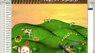 Teletubbies Game runs on reactos 0.3.4 screenshot 1