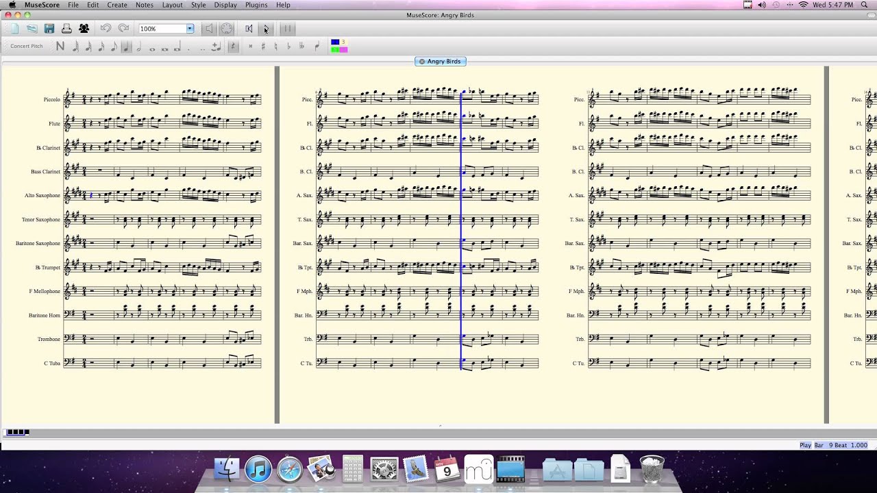 Angry Birds arranged for Marching Band YouTube