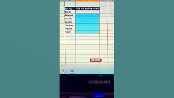 Add Mr. Trick #excel #exceltricks #exceltips #exceltutorial #trending #reels #shorts #viralvideo