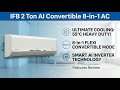 IFB 2 Ton 3 Star AI Convertible 8-in-1 Split AC Full Review | Review in Hindi | Features