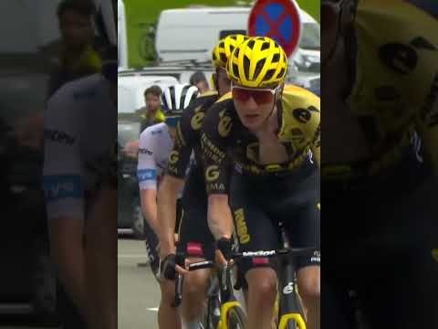 🥴Coup de ménage IMPRESSIONNANT de la Jumbo-Visma dans le Tourmalet #shorts #tourdefrance