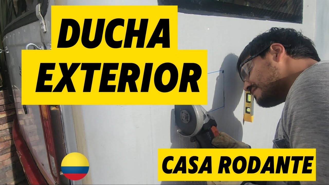 🏖DUCHA EXTERIOR🚿  CASA RODANTE/MOTORHOME🚍 (capitulo 23 ducha exterior)