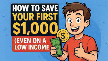 💰✨ How to Save Your First $1,000 (Even on a Low Income) ✨💰