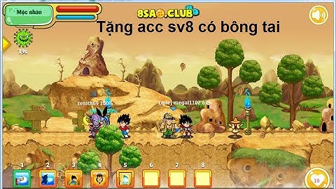 Tặng acc nro Sv8 | Ngọc Rồng Online