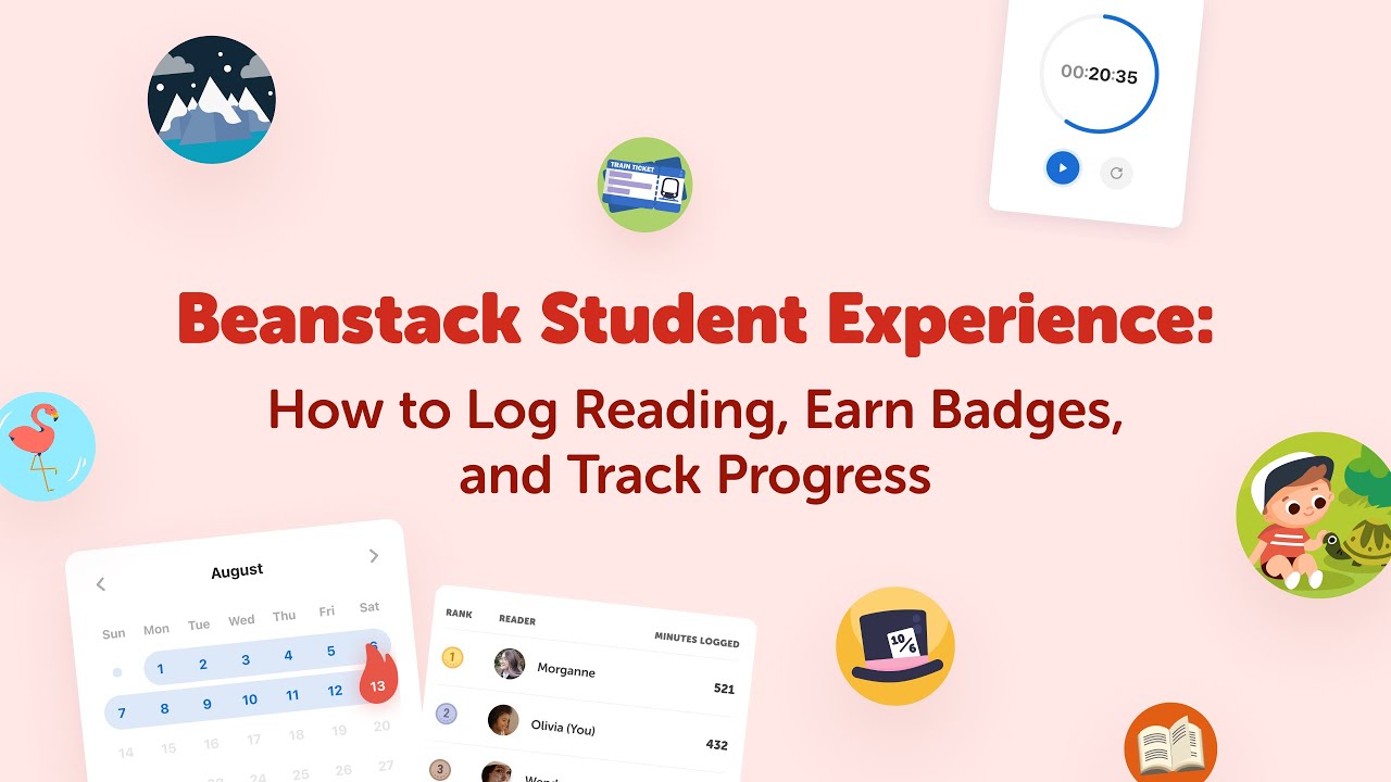 Beanstack Student Experience: How to Log Reading, Earn Badges, and ...
