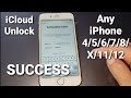 Official iCloud Unlock*Any iPhone 4/5/6/7/8/X/11/12 Any iOS 100% Success*Activation Lock Remove*