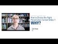 Understanding Presentation Purpose