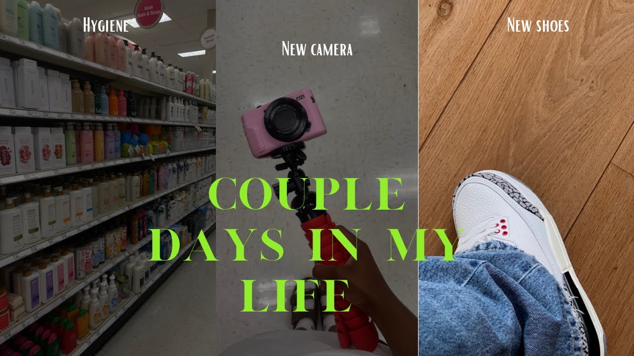COUPLE DAYS IN MY LIFE VLOG | friends, target, haul & etc - YouTube