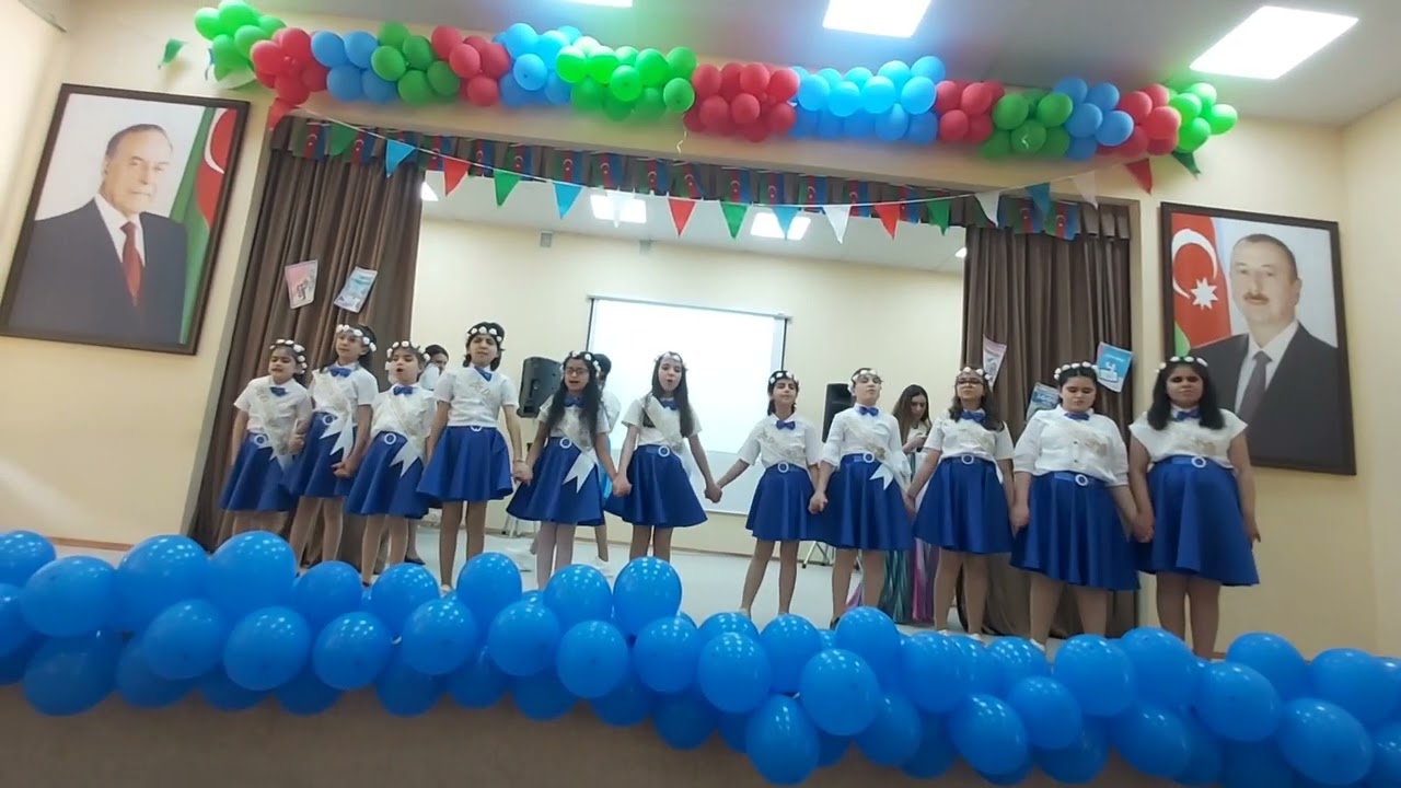 5 Saylı internat məktəbi 4-cü siniflərin buraxılışı