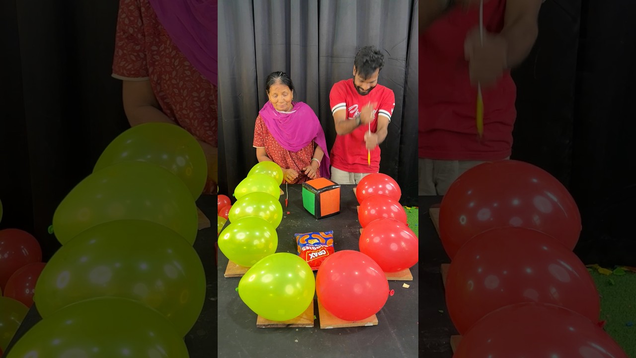 Waiting End | Mom vs Son Color Ludo Flip or Pop Balloon Challenge