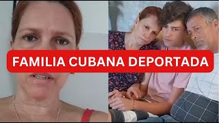 A un mes de su deportación, adolescente cubano ruega a Biden por el regreso de su familia a EE.UU.