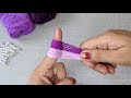 New Hand Embroidery Woolen Flower design idea.Super &amp; Beautiful Hand Embroidery Flower design trick