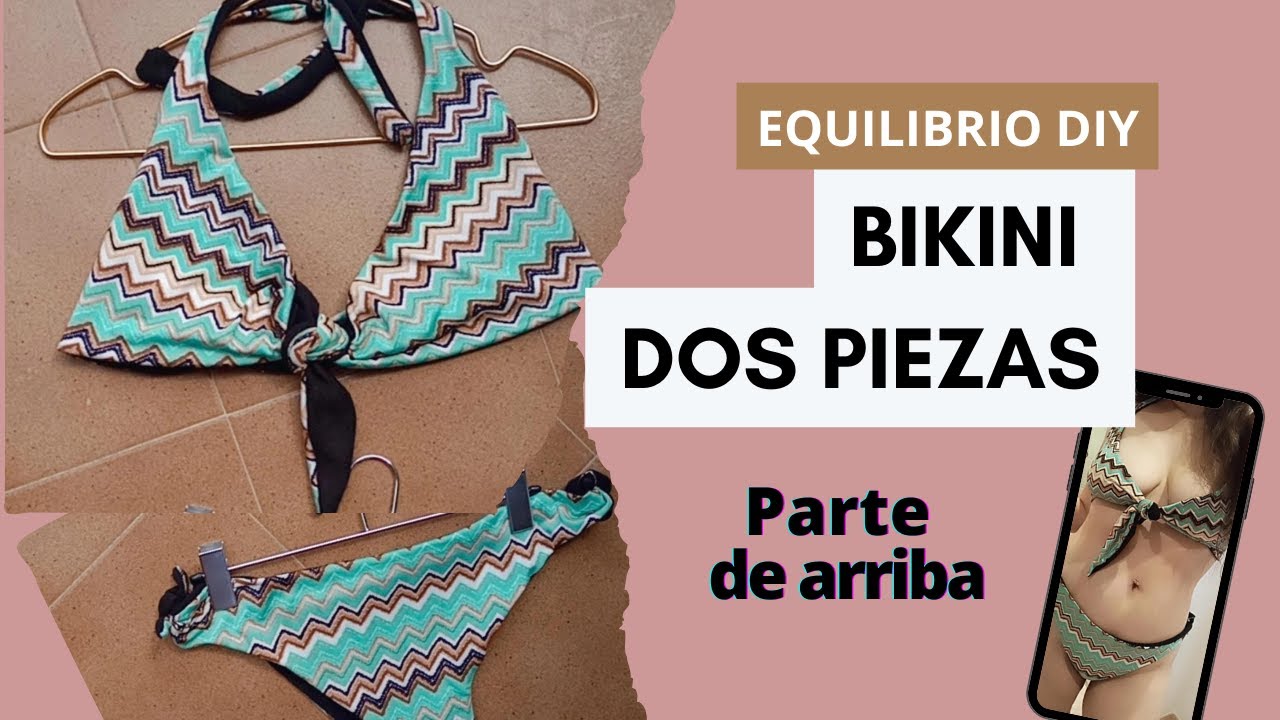 DIY Cómo hacer un #bikini piezas | PARTE DE |#trajedebaño #bañador #costura -