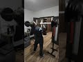 Military Press 93kg x 3, 2. set/6