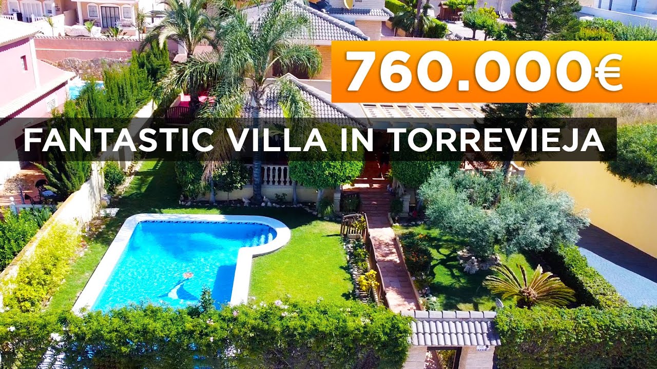 Haus Spanien 🏡🌞 Fantastische Villa in Aguas Nuevas in Torrevieja mit privatem Pool