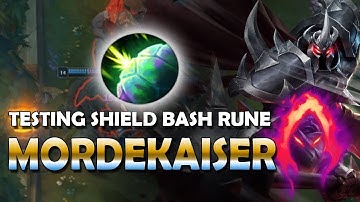 Sheild Bash Mordekaiser Is AMAZING | Mordekaiser Dark Harvest - League of Legends