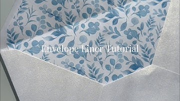 How to Make Envelope Liners with your Cricut!  💌 #cricuttutorials #cricuttutorial #diyinvitation