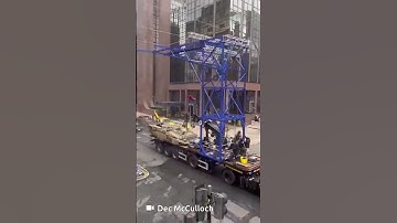 Spider-Man stunt double films epic scenes in Glasgow city centre