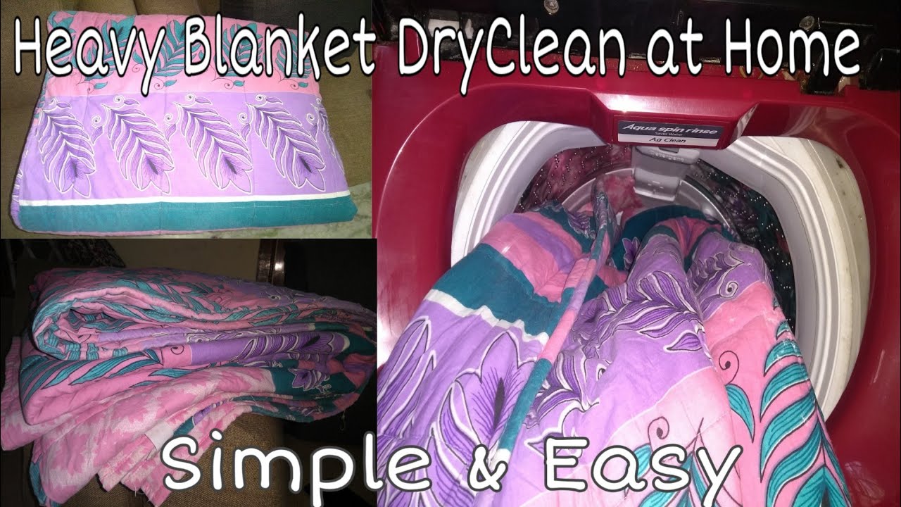 Tips to Wash King Size Blanket at Home|How to wash Double Blanket